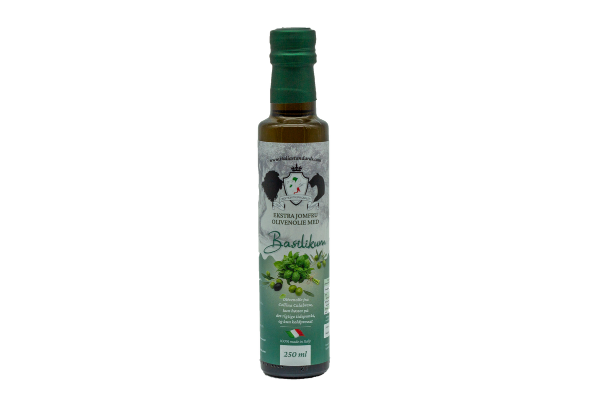 Early Harvest Extra Virgin Olivenolie med Basilikum - 250 ml